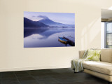 Mt. Fuji and Lake Kawaguchi, Kansai Region, Honshu, Japan Wall Mural by Peter Adams