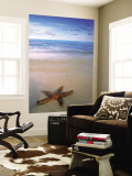 Starfish on Beach, Maldives Wall Mural by Peter Adams