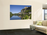 Chateau at Beynac-Et-Cazenac and Dordogne River, Beynac, Dordogne, France Wall Mural by Doug Pearson