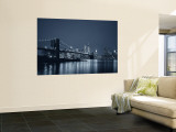 Brooklyn Bridge, New York, USA Wall Mural by Jon Arnold
