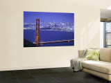 Golden Gate Bridge, San Francisco, California, USA Reproduction murale géante par Walter Bibikow