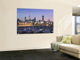 Kuwait City and Sharq Souk Marina, Kuwait Wall Mural by Walter Bibikow