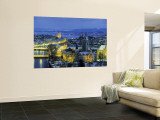 Skyline of Zurich, Switzerland Mural por Jon Arnold Skyline of Zurich, Switzerland Mural por Jon Arnold