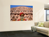 Palace of the Winds, Holyman, Jaipur, Rajasthan, India Wall Mural by Steve Vidler