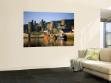 Conwy Castle and River Conwy, Wales Wall Mural by Steve Vidler