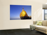Golden Rock, Kyaiktiyo, Burma Wall Mural by Peter Adams