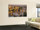 Charles Bridge, Prague, Czech Republic Wall Mural by Walter Bibikow