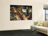 The Strip, Las Vegas, Nevada, USA Wall Mural by Walter Bibikow