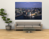 Gamla Stan from Town Hall, Stockholm, Sweden Wall Mural by Jon Arnold