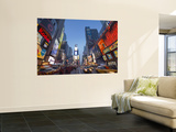 Manhattan Times Square, New York City, USA Wall Mural by Alan Copson