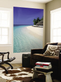 Tropical Beach, Maldives, Indian Ocean Wall Mural by Jon Arnold