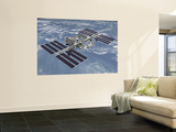 October 2006, Computer Generated Artist's Rendering of the Completed International Space Station Mural October 2006, Computer Generated Artist's Rendering of the Completed International Space Station Mural