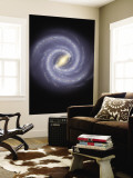 Milky Way Galaxy Mural Milky Way Galaxy Mural