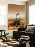 Artists Rendition of Mars Rover Mural Artists Rendition of Mars Rover Mural