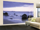 Moeraki Boulders, Otago, South Island, New Zealand Wall Mural – Large by Peter Adams