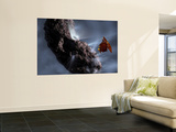 Artist's Concept of Deep Impact's Encounter with Comet Tempel 1 Wall Mural