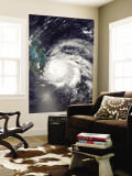 Hurricane Ike over Cuba, Hispaniola, and the Bahamas Wall Mural