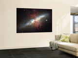May 2006, Image of the Magnificent Starburst Galaxy, Messier 82 (M82) Mural May 2006, Image of the Magnificent Starburst Galaxy, Messier 82 (M82) Mural