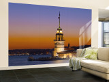 Kiz Kulesi, Salamac, Bosphorus, Istanbul, Turkey Wall Mural – Large por Michele Falzone Kiz Kulesi, Salamac, Bosphorus, Istanbul, Turkey Wall Mural – Large por Michele Falzone