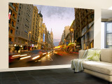 Gran Via, Madrid, Spain Wall Mural – Large by Alan Copson