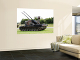 Gepard Anti-Aircraft Tank of the Belgian Army Wall Mural