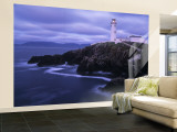 Lighthouse at Fanad Head, Donegal Peninsula, Co. Donegal, Ireland Wall Mural – Large por Doug Pearson Lighthouse at Fanad Head, Donegal Peninsula, Co. Donegal, Ireland Wall Mural – Large por Doug Pearson