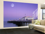Palace Pier, Brighton, East Sussex, England Wall Mural – Large by Rex Butcher
