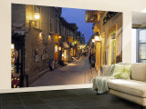 Rue de Petit, Champlain, Quebec City, Quebec, Canada Wall Mural – Large por Demetrio Carrasco Rue de Petit, Champlain, Quebec City, Quebec, Canada Wall Mural – Large por Demetrio Carrasco