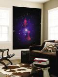 This is a New Composite Image of Galaxy Cluster MS0735.6+7421 Mural This is a New Composite Image of Galaxy Cluster MS0735.6+7421 Mural