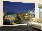 Calgary, Alberta, Canada Wall Mural – Large by Walter Bibikow