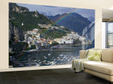 Amalfi, Amalfi Coast, Italy Wall Mural – Large by Walter Bibikow