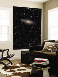NGC 7331 is a Spiral Galaxy in the Constellation Pegasus Mural NGC 7331 is a Spiral Galaxy in the Constellation Pegasus Mural
