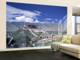 Potala Palace, Lhasa, Tibet Wall Mural – Large av James Montgomery Potala Palace, Lhasa, Tibet Wall Mural – Large av James Montgomery