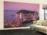 Harbour and Town of Horta, Faial Island, Azores, Portugal Wall Mural – Large por Alan Copson