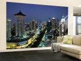 Orchard Road, Singapore Wall Mural – Large por Gavin Hellier
