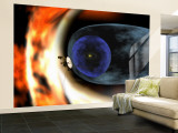 Voyager 2 Spacecraft Studies the Outer Limits of the Heliosphere Wall Mural – Large