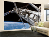 STS-118 Astronaut, Construction and Maintenance on International Space Station August 15, 2007 Wall Mural – Large STS-118 Astronaut, Construction and Maintenance on International Space Station August 15, 2007 Wall Mural – Large