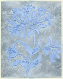 Silver Leaf Floral II Affiches par Jennifer Goldberger