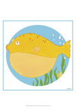 Billy the Blowfish プリント - Erica J.・ベス