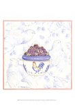 Toile and Berries II Láminas por Nancy Shumaker Pallan