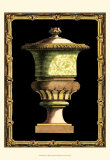 Jade Urn on Black II Art