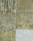 Silver Gilded Abstract I Pósters
