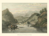 Pastoral Riverscape VI Art par William Henry Bartlett