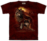 Wolf Sunset Tshirt