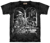 Zauberer und Drache T-Shirts