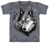 Retrato de lobo T-Shirts