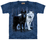 Black and White Wolves Koszulka