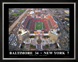 Superbowl XXXV Ravens-Giants at Tampa Bay Prints by Mike Smith
