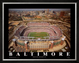 Baltimore - First Opening Day at Raven Stadium Prints by Mike Smith