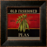 Old Fashioned Peas Posters by Kimberly Poloson